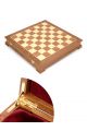 Шахматы «Бочата» ларец стаунтон махагон 45x45 см