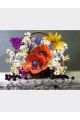 Алмазная мозаика без подрамника «Полевые цветы» 40x30 см, 30 цветов