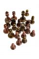Шахматные фигуры «Стаунтон» DCP04cb медь-бронза имитация, утяжелённые