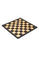 Шахматная доска «Турнирная» желто-черная резина 51x51 см