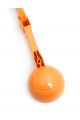 Игрушка «Снежный смайлик» форма для лепки снежка, оранжевая, 36 см