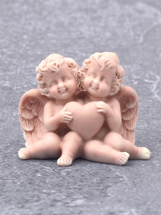 Фигурка сувенирная «Ангелы с сердцем» статуэтка