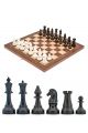 Шахматы «Владимирские» пластик доска из березы 49x49