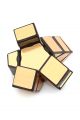 Зеркальный кубик Рубика YJ 1x3x3 «Mirror blocks» золото