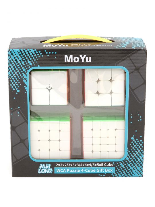 Набор кубиков Рубика MoYu MeiLong 2х2-5х5 цветной пластик