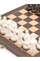 Шахматы «Wood Games» модерн пластик мини 29x29