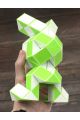 Змейка Рубика зеленая большая 72 блока