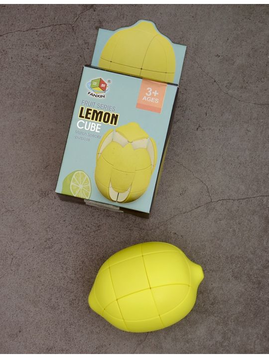 Головоломка кубик Рубика Лимон «Lemon cube» 3х3х3