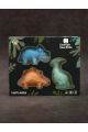 Подарочный набор головоломок Динозавры «Triceratops+Stegosaurus+ Parasaurus» 2х2х3