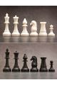 Шахматы «Турнирные» зелено-белая виниловая доска 51x51 см