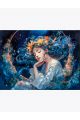 Алмазная мозаика на подрамнике «Волшебных снов» 70x50 см, 30 цветов