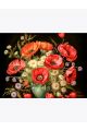 Алмазная мозаика без подрамника «Красивый букет» 40x30 см, 50 цветов