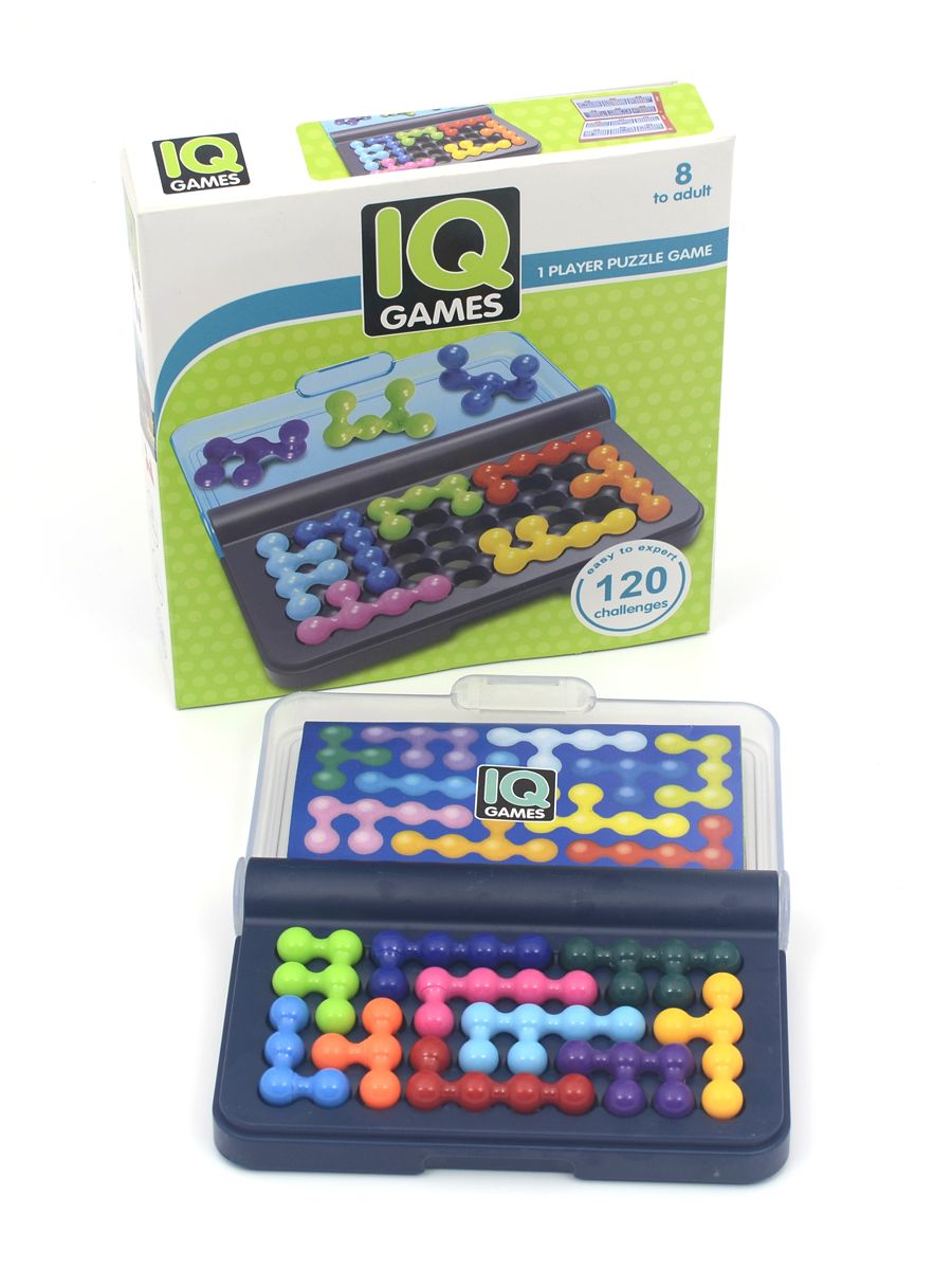 Головоломка «IQ Games Smart Beads» 120 заданий - gamestil.ru