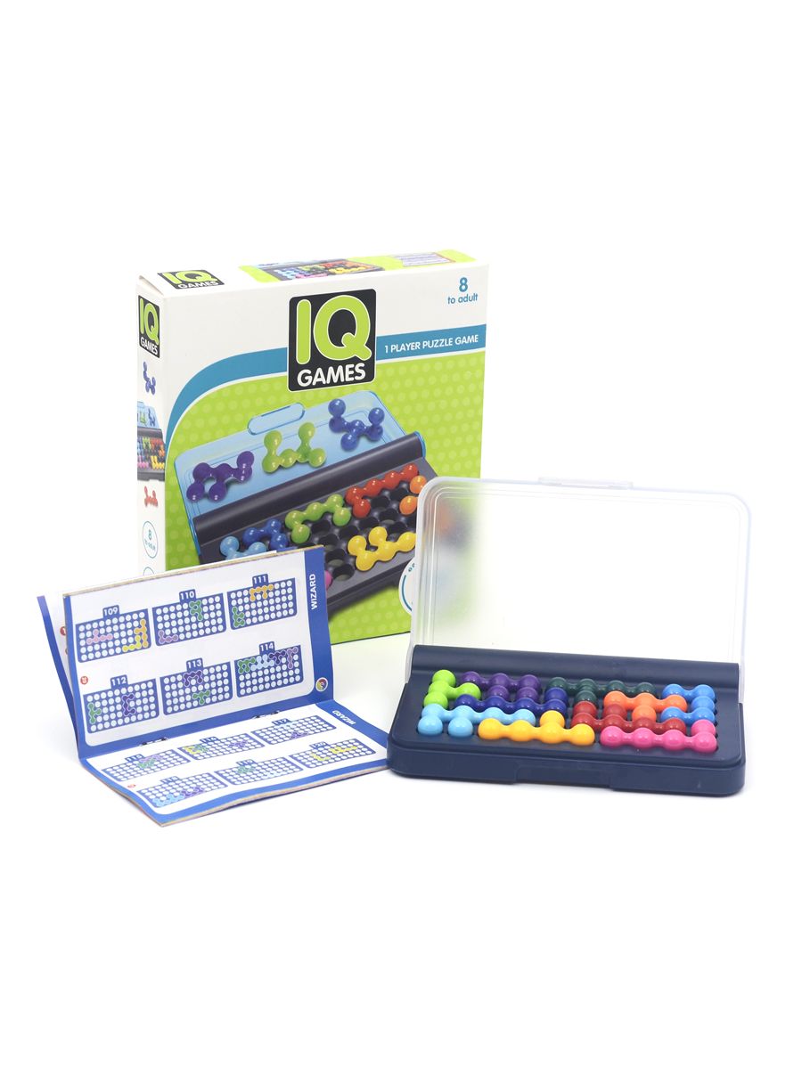 Головоломка «IQ Games Smart Beads» 120 заданий - gamestil.ru