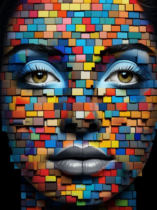Алмазная мозаика без подрамника «Art» 70x50 см, 50 цветов