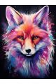 Алмазная мозаика на подрамнике «Лиса» 50x40 см, 49 цветов