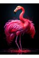 Алмазная мозаика на подрамнике «Фламинго» 40x30 см, 48 цветов