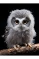 Алмазная мозаика без подрамника «Совёнок» 25x20 см, 39 цветов