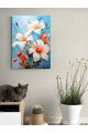 Картина интерьерная на подрамнике «Цветы» холст 90 x 70 см