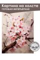 Картина интерьерная «Цветы» холст 25 x 35 см
