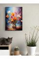 Картина интерьерная на подрамнике «Цветы» холст 90 x 70 см