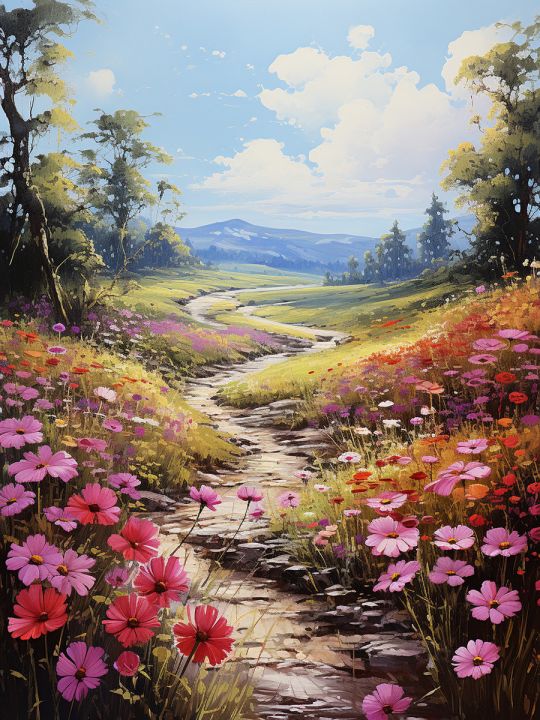 Картина интерьерная «Природа» холст 25 x 35 см