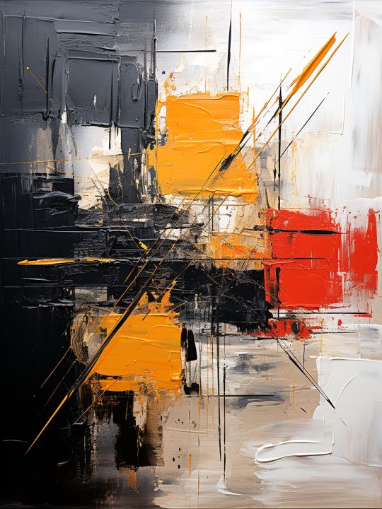 Картина интерьерная «Абстракция» холст 18 x 24 см