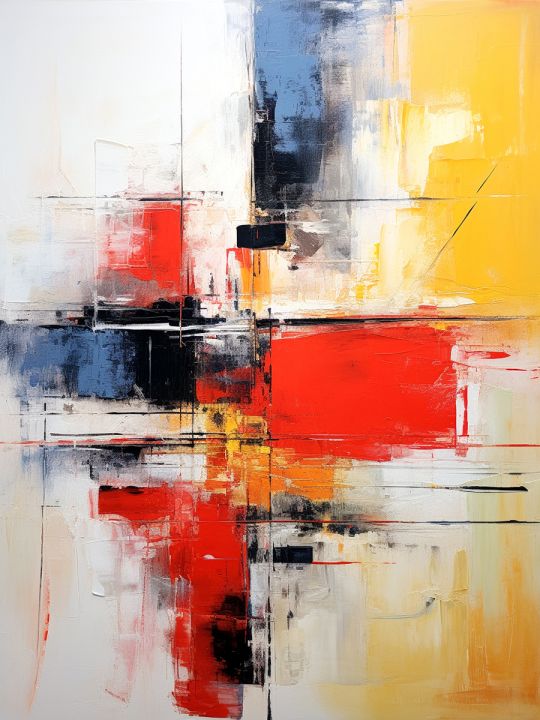 Картина интерьерная «Абстракция» холст 18 x 24 см