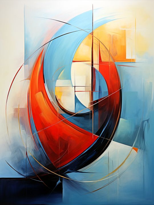 Картина интерьерная «Абстракция» холст 18 x 24 см