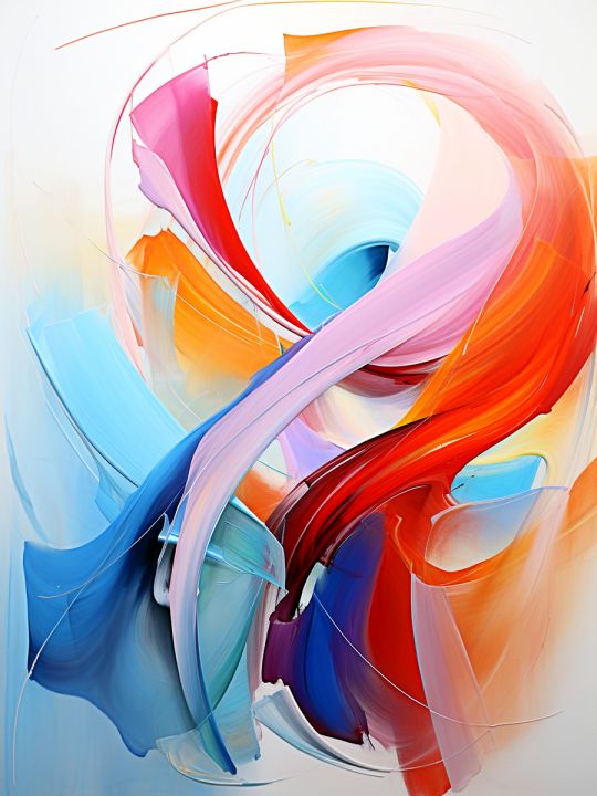Картина интерьерная «Абстракция» холст 25 x 35 см