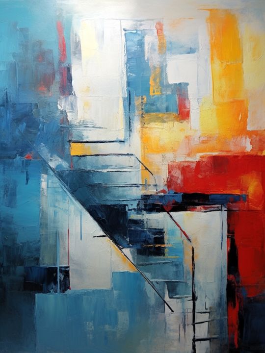 Картина интерьерная «Абстракция» холст 25 x 35 см