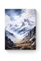 Картина интерьерная на подрамнике «Горы» холст 40 x 30 см
