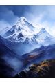 Картина интерьерная «Горы» холст 130 x 100 см