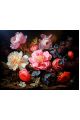 Картина интерьерная «Цветы» холст 60 x 50 см