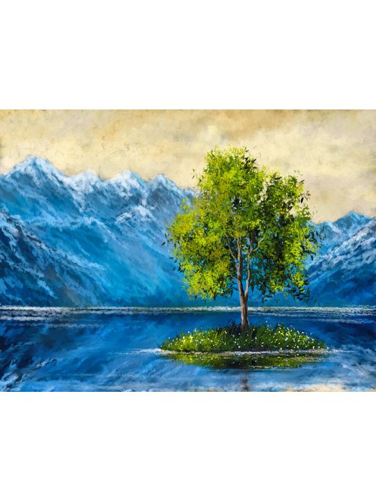 Картина интерьерная «Пейзаж» холст 80 x 60 см