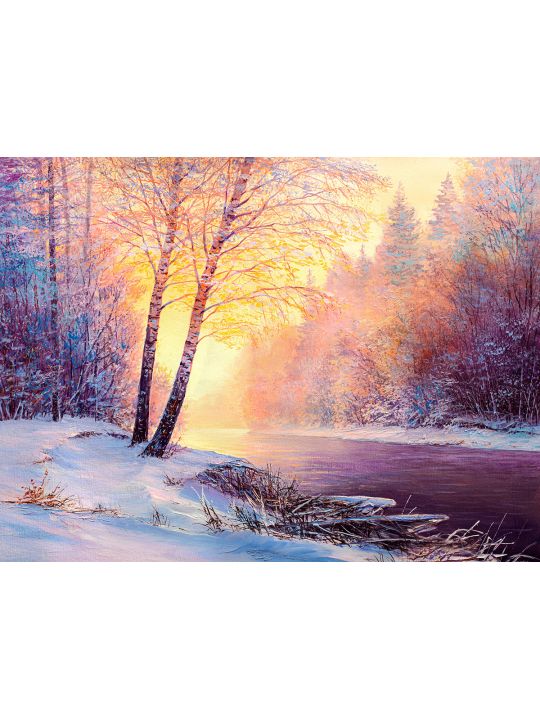 Картина интерьерная «Пейзаж» холст 130 x 100 см