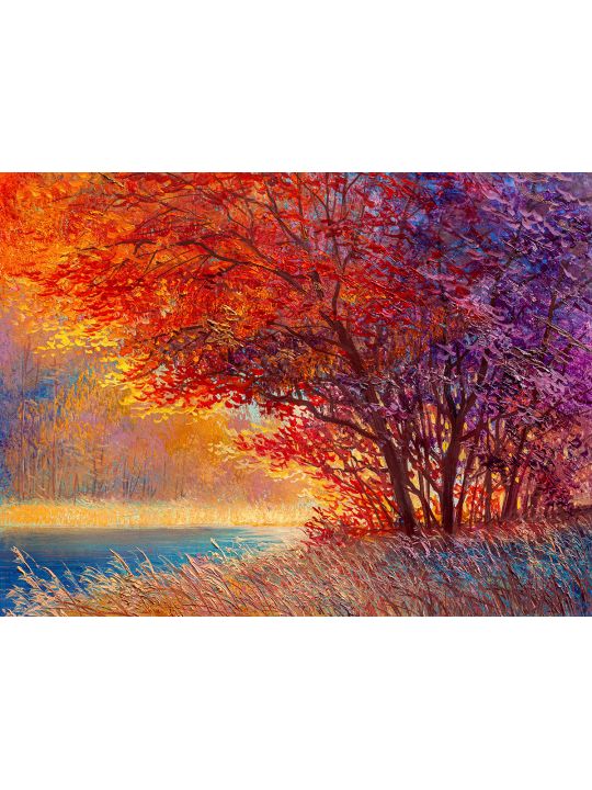 Картина интерьерная «Пейзаж» холст 18 x 24 см