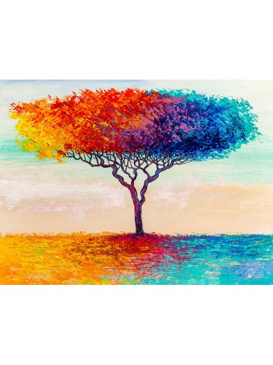 Картина интерьерная «Пейзаж» холст 18 x 24 см