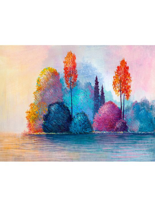 Картина интерьерная «Пейзаж» холст 18 x 24 см