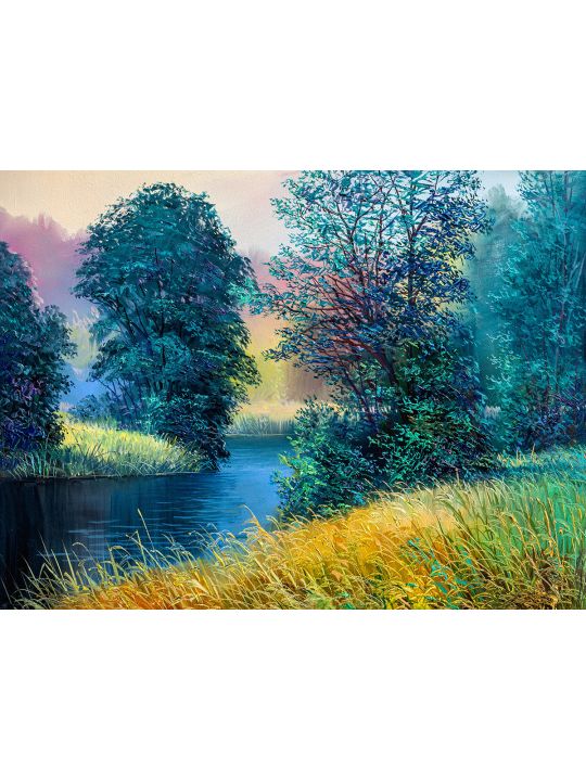 Картина интерьерная «Пейзаж» холст 18 x 24 см