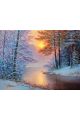 Картина интерьерная «Пейзаж» холст 40 x 30 см