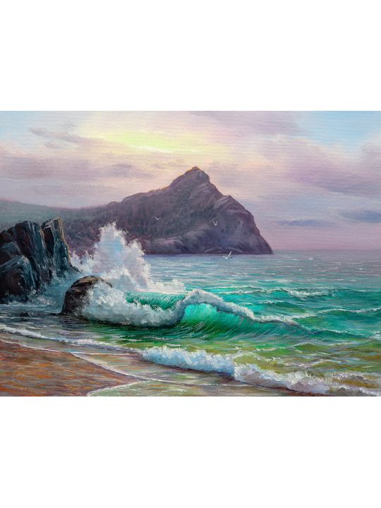 Картина интерьерная «Пейзаж» холст 25 x 35 см