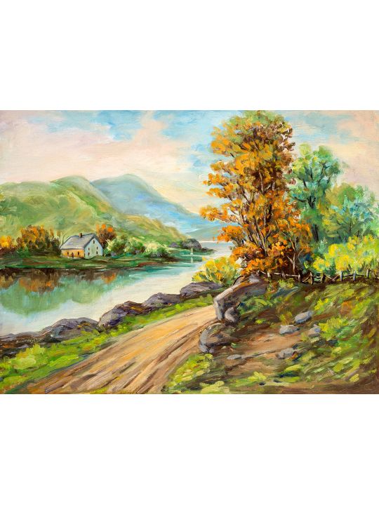 Картина интерьерная «Пейзаж» холст 25 x 35 см