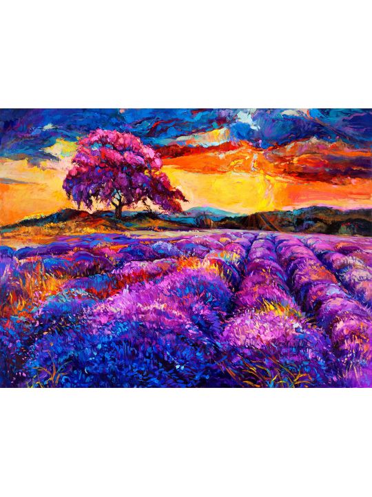 Картина интерьерная «Красивое поле» холст 25 x 35 см