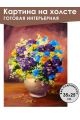 Картина интерьерная «Цветы» холст 25 x 35 см