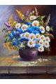 Картина интерьерная «Цветы» холст 25 x 35 см