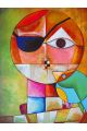 Картина интерьерная «Абстракция» холст 25 x 35 см