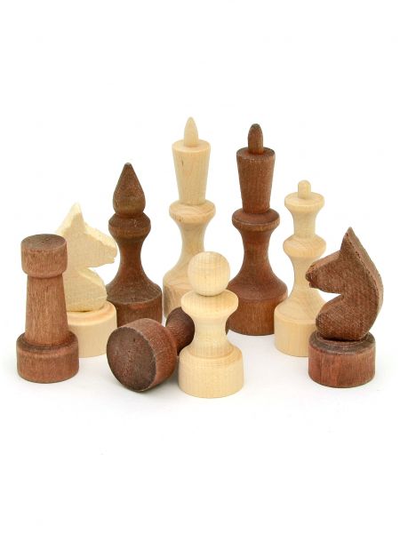 Шахматные фигуры малые «Владимирские» высота короля 72 мм, матовые