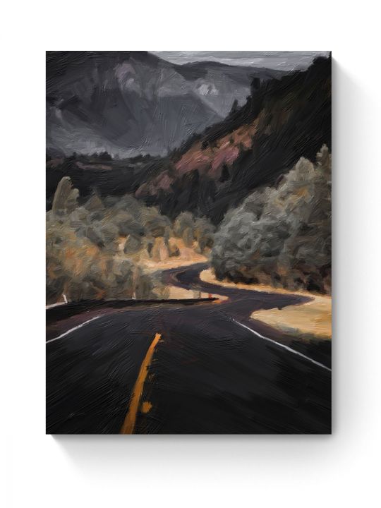 Картина интерьерная на подрамнике «Дорога» холст 40 x 30 см