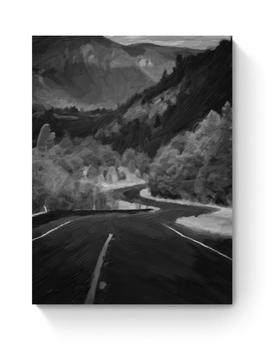 Картина интерьерная на подрамнике «Дорога» холст 40 x 30 см